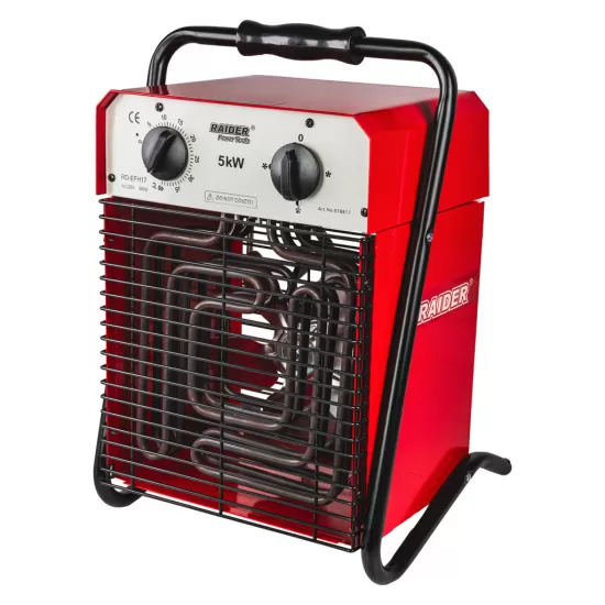 Aeroterma electrica 5kW 230V cu stand RD-EFH17