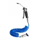 Set pistol pentru suflat cu furtun 5m spiralat 1/4"M&F