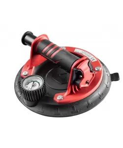 Ventuză cu pompă de vid și manometru 168 kg 205mm RD