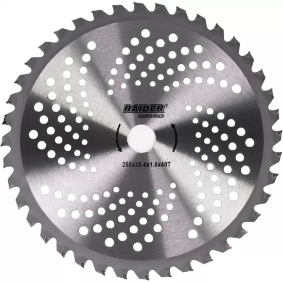Disc pentru motocoasa 40 TCT ø255x25.4 mm
