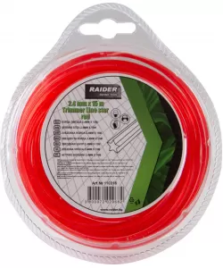 Fir tip stea pentru motocoasa 2.4mm х 15m rosu