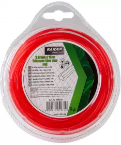 Fir tip stea pentru motocoasa 3.5mm х 15m rosu