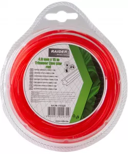 Fir tip stea pentru motocoasa 4.0mm х 15m rosu