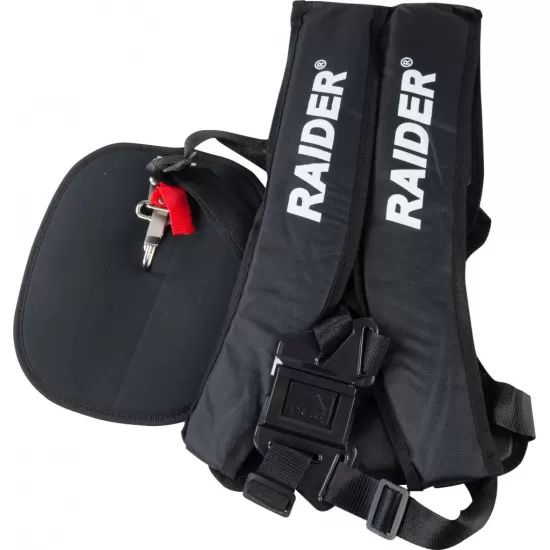 Ham negru cu barete late pentru umeri și burete moale antivi