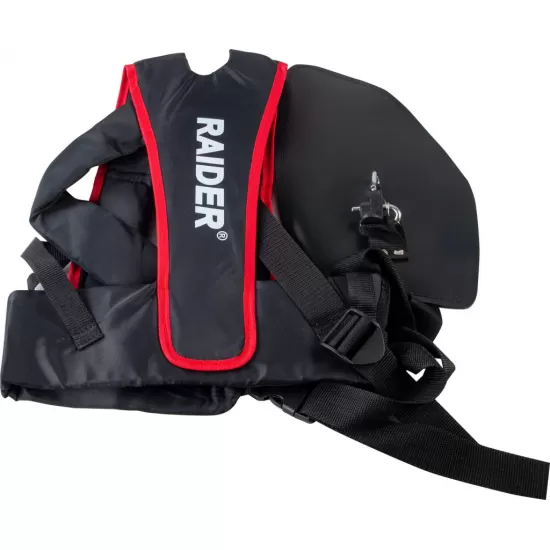 Ham rosu-negru cu barete late pentru umeri și burete moale R