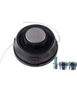 Cap de motocoasa cu incarcare usoara universal negru metal P