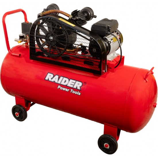 Compresor aer pe curea 200l 2.2kW 250l/min 2pistoane RD-AC19