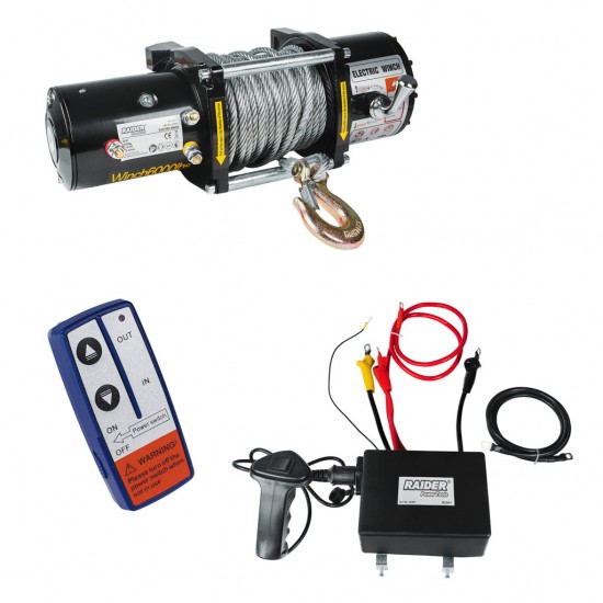 Troliu electric 12V 2722kg 2.76 kW Ø7.2mm 24m RD-EW11