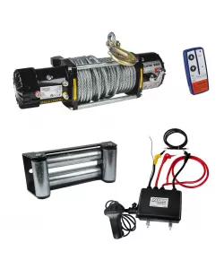 Troliu electric 12V 5443kg 4.5 kW Ø9.5mm 29m RD-EW12