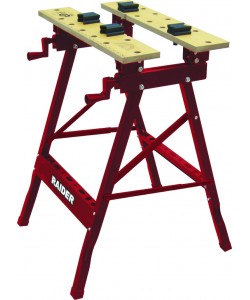 Banc de lucru reglabil 65x51cm H 80cm Raider