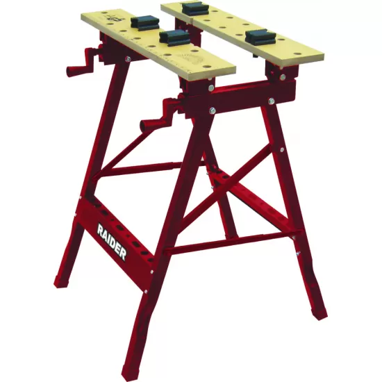 Banc de lucru reglabil 65x51cm H 80cm Raider