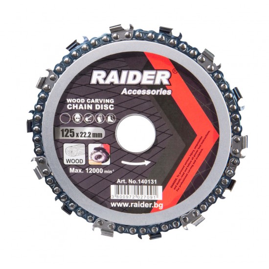 Disc circular pentru lemn 125x22.2mm cu lant drujba
