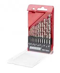 Set 13 burghie HSS ø  1.5 – 6.5 mm