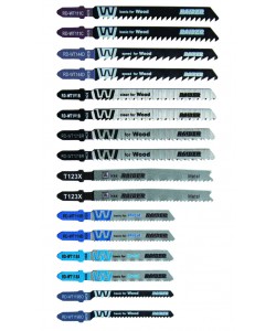 Set 16 buc lame fierastrau pendular pentru lemn si metal "T"