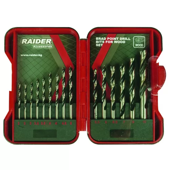 Set burghie pentru lemn ø3-10mm 15pcs