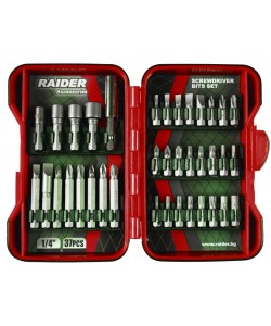 Set biti si adaptoare pt. surubelnita 37pcs