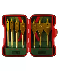 Set burghie pentru lemn plate ø10-32mm 7pcs