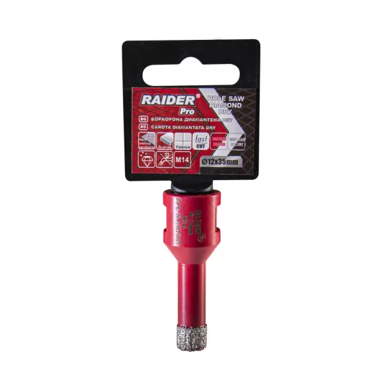 Freza diamantata pentru frezare uscata M14 x 12 mm