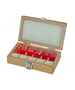 Freze profilate Router bits ø8mm set 5pcs Type C