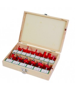 Freze profilate Router bits ø8mm set 15pcs