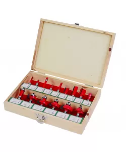Freze profilate Router bits ø8mm set 15pcs