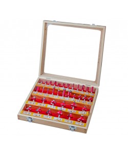 Freze profilate Router bits ø8mm set 35pcs