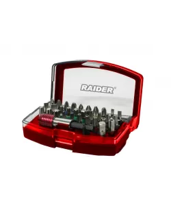 Set 32 biti si suport magnetic 1/4'' Raider