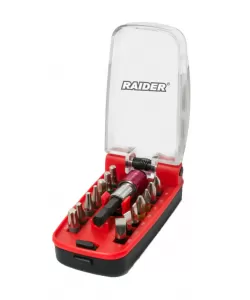 Set 15 biti si suport magnetic 1/4'' Raider