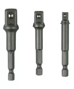 Set 3 adaptori patrati 1/4 HEX la 3/8 si 1/2 Raider