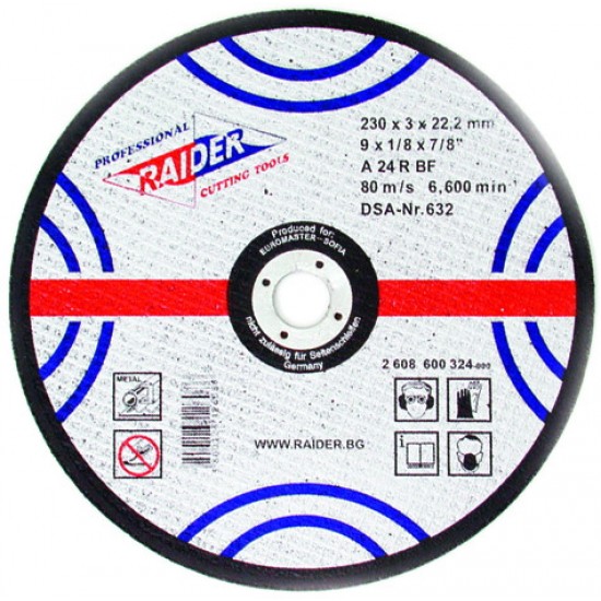 Disc pentru taiat metal 115х3.2х22.2mm