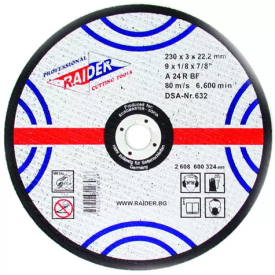 Disc pentru taiat metal 115х3.2х22.2mm