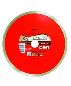 Disc diamantat continuu WET 200x22.2mm RD-DD16