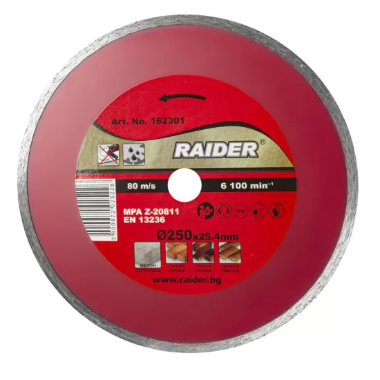 Disc diamantat continuu WET 250x25.4mm