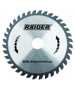Disc circular pentru lemn 160x24Tx20.0mm RD-SB06
