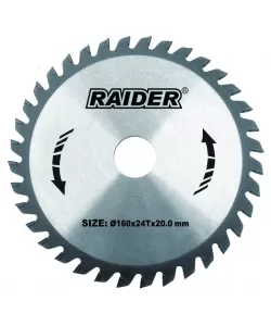 Disc circular pentru lemn 160x24Tx20.0mm RD-SB06