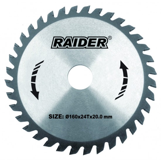 Disc circular pentru lemn 160x24Tx20.0mm RD-SB06