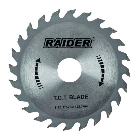 Disc circular pentru lemn 115х24Tх22.2mm RD-SB13