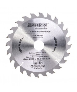 Disc circular pentru lemn 190х24Тх30mm