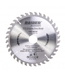Disc circular pentru lemn 190х36Тх30mm