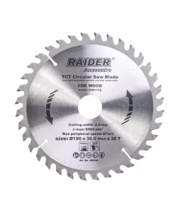 Disc circular pentru lemn 190х36Тх30mm