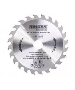 Disc circular pentru lemn 200х24Тх30mm