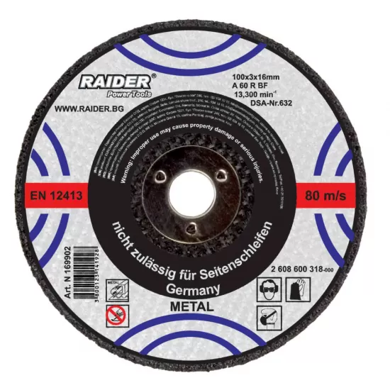 Disc pentru taiat metal 100x3x16mm