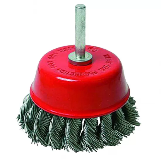 Perie tip cupa- rotativa cu tija 75 mm