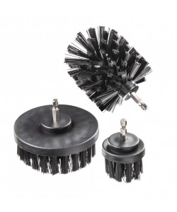Set 3 perii plastic Ø50H26 Ø100H26 Ø90H90mm prindere HEX 1/4
