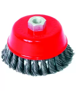 Perie sarma rotativa cu toroane, clopot 75mm