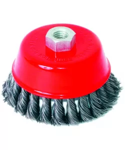 Perie sarma rotativa cu toroane, clopot 100mm