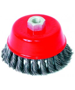 Perie sarma rotativa cu toroane, clopot 125mm