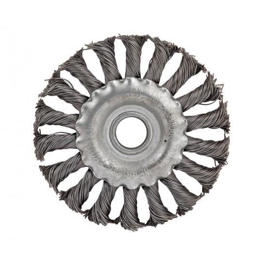 Perie circulara rotativa pentru polizor unghiular 150mm