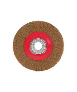 Perie circulara din sarma otel acoperire alama 8/200mm
