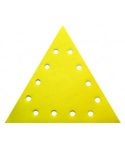 Set 5 bucati smirghel VELCRO triunghiular 285mm grit 80